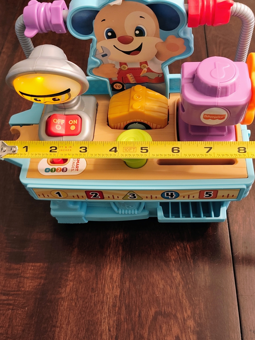 Fisher-Price Multicolor Learning Workbench with Interactive Tools - Picture 4 of 4